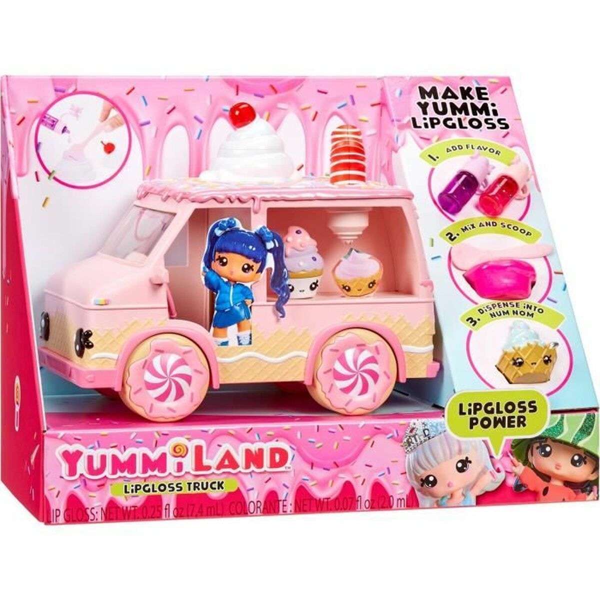 Lol Surprise! Beebinukk Aksessuaaridega Lol Surprise! Yummiland Gloss Truck