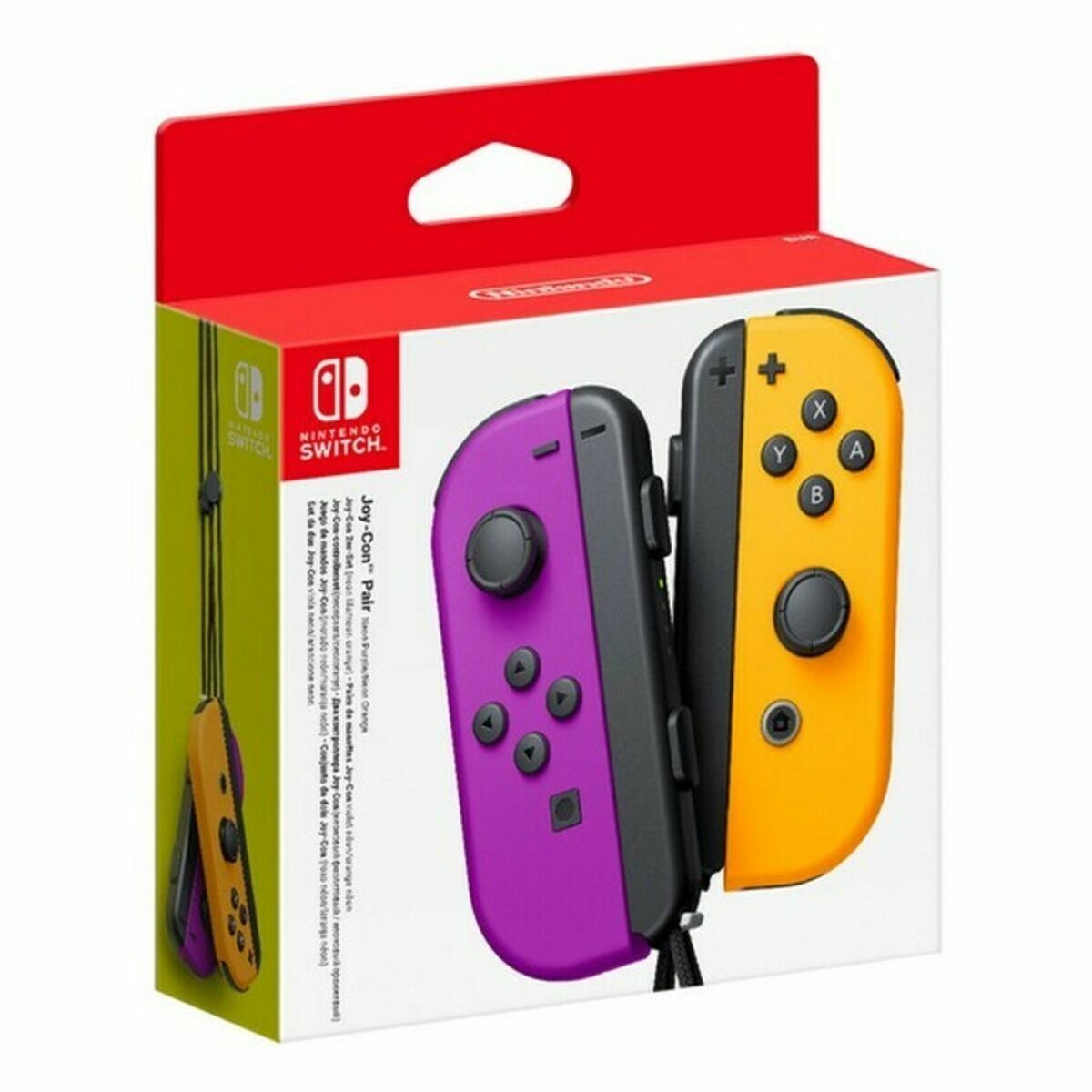 Nintendo Juhtmevaba Mängupult Nintendo Joy-Con Lilla Oranž