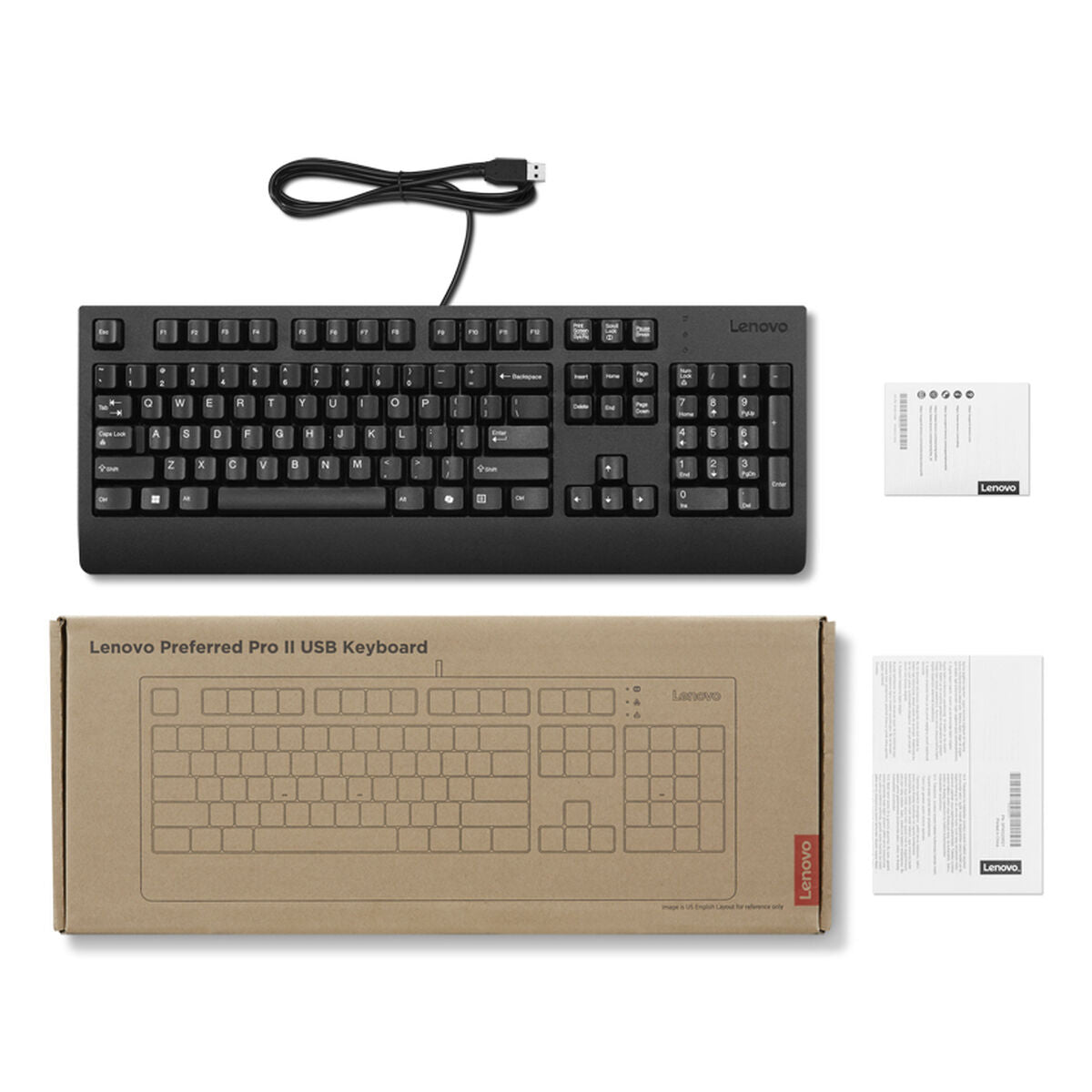 Lenovo Klaviatuur Lenovo 4Y41R64610 Must
