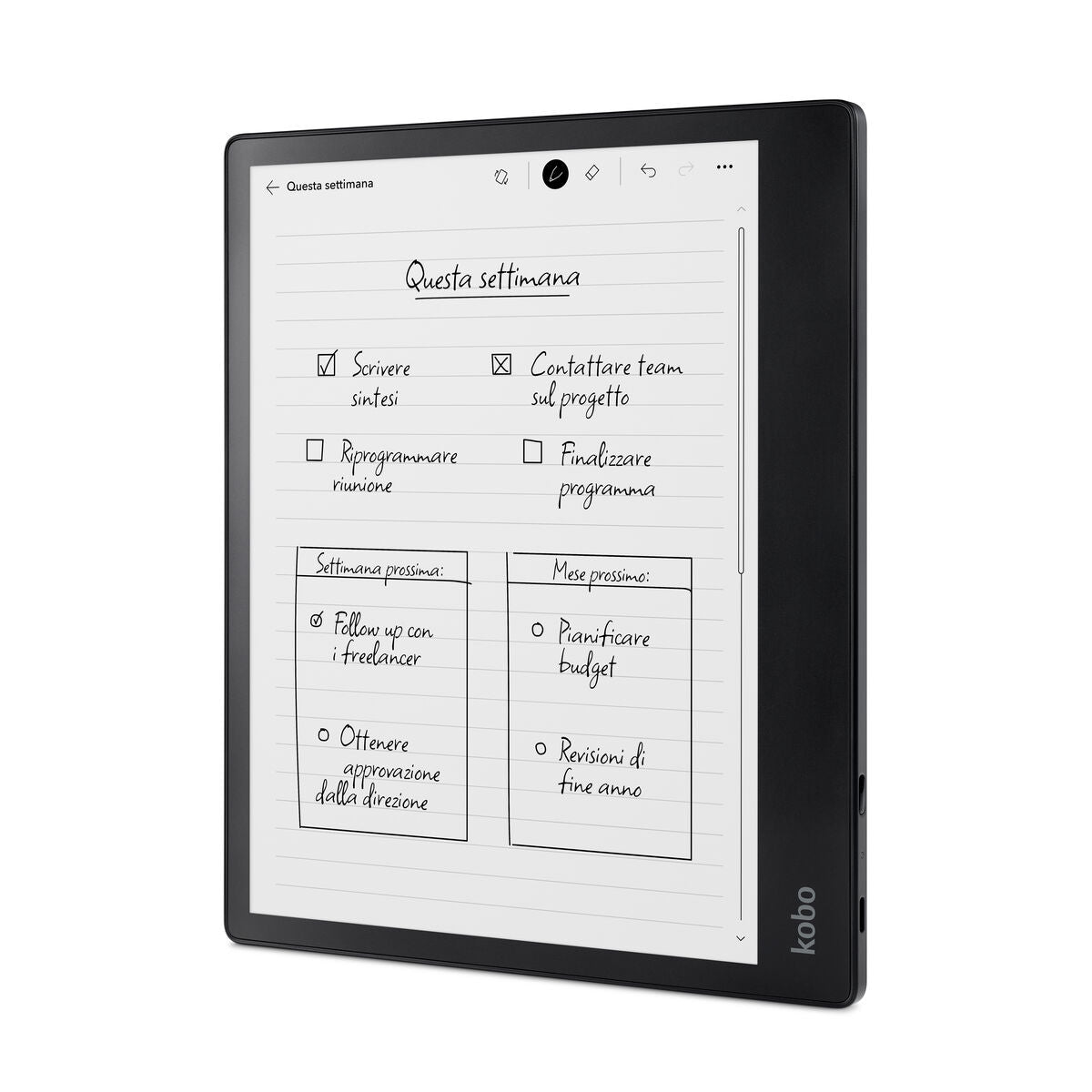 Rakuten E-Raamat Rakuten N605-Ku-Bk-K-Bu Must 32 Gb 10,3"