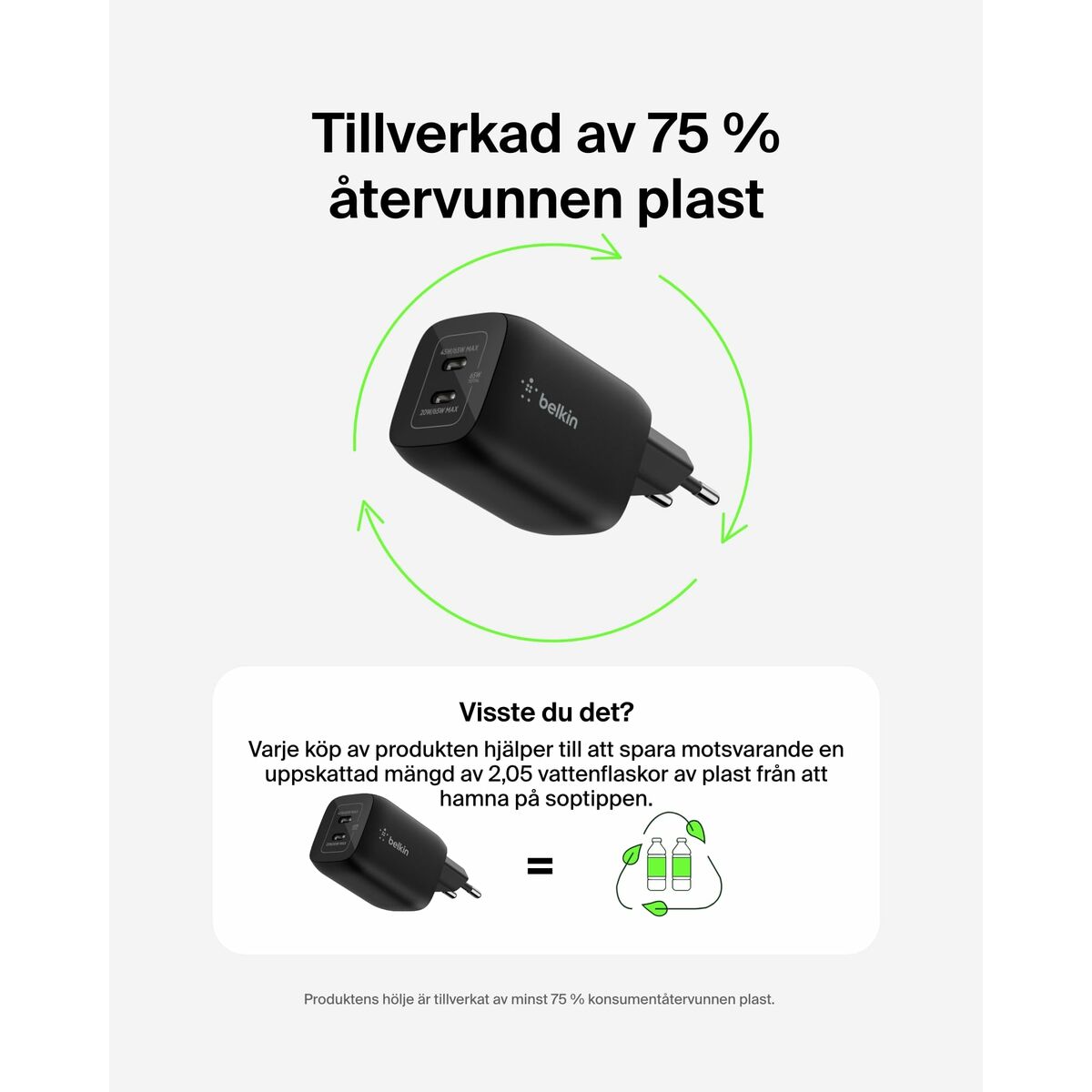 Belkin Usb-Lightning Kaabel Belkin Ena007Kqbk Must