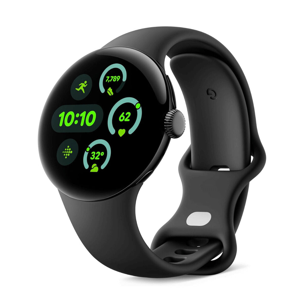 Google Nutikell Google Pixel Watch 3 41Mm Lte Must 1,2"