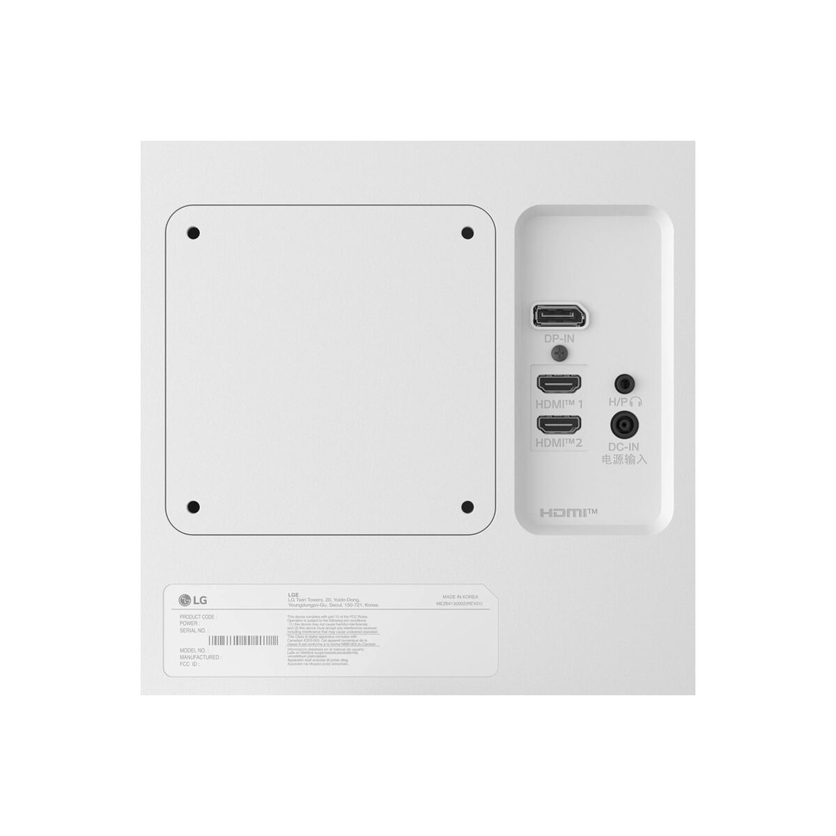 Lg Mänguekraan Lg 27Us500-W 4K Ultra Hd 27"