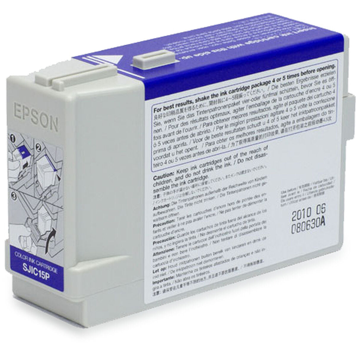 Epson Originaalne Tindikassett Epson C33S020464 Mitmevärviline Tsüaansinine/Fuksiinpunane/Kollane (1 Ühikut)