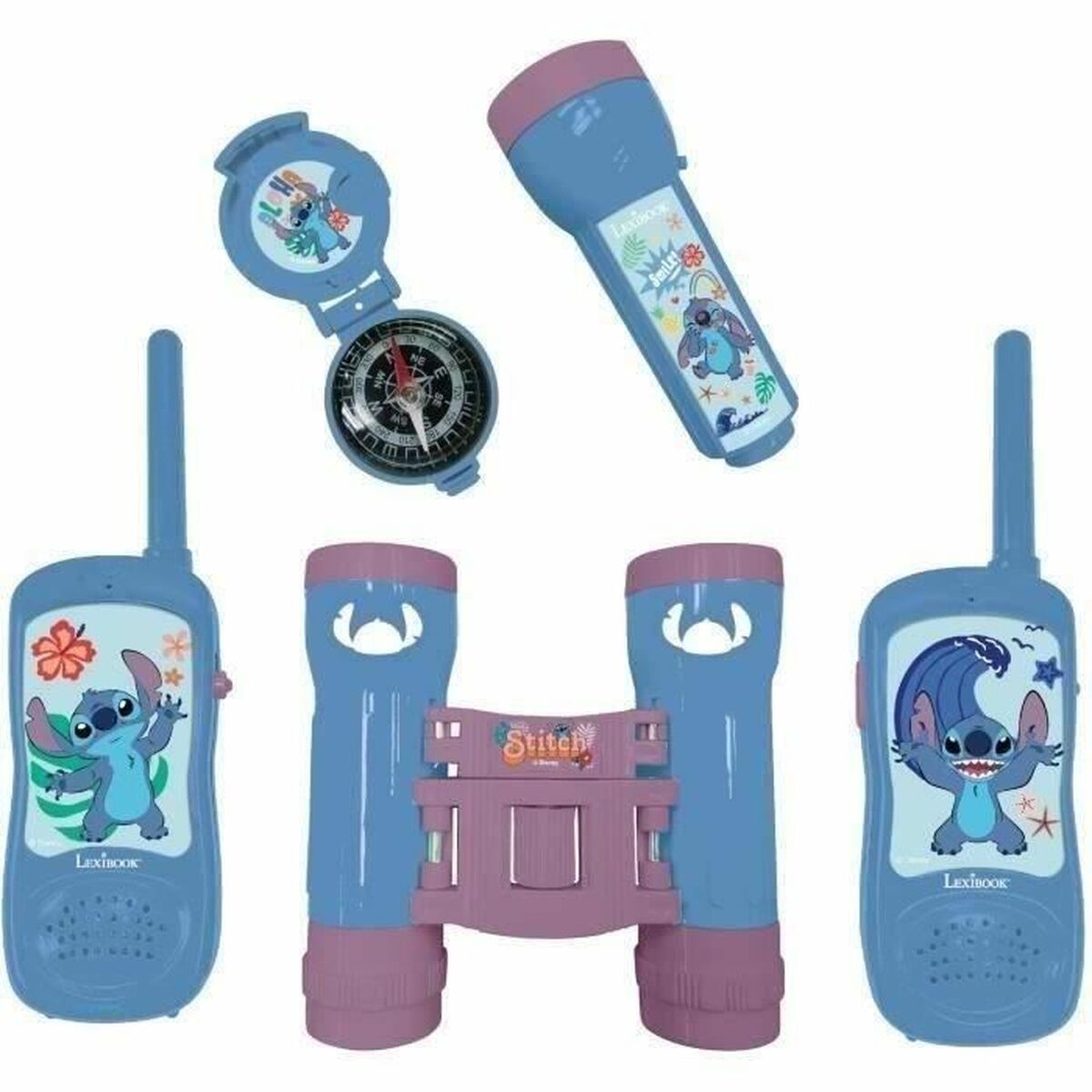 Lexibook Raadiosaatja Lexibook Kit De Aventurero Con Walkie Talkies Stitch