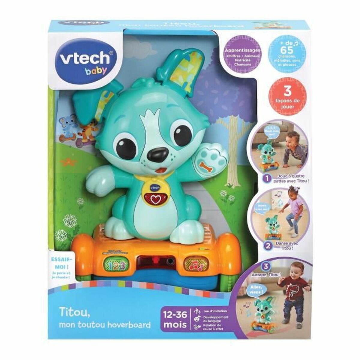 Vtech Baby Interaktiivne Lemmikloom Vtech Baby Titou Mon Toutou
