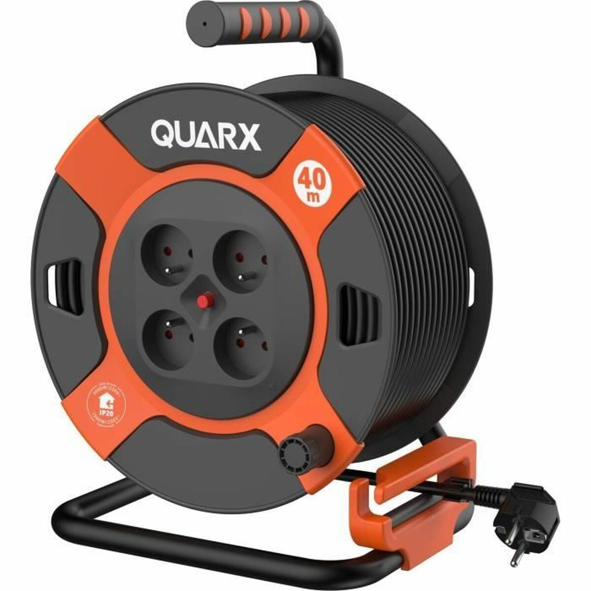 Quarx Pikendusjuhe Quarx H07Rn-F Must 40 M