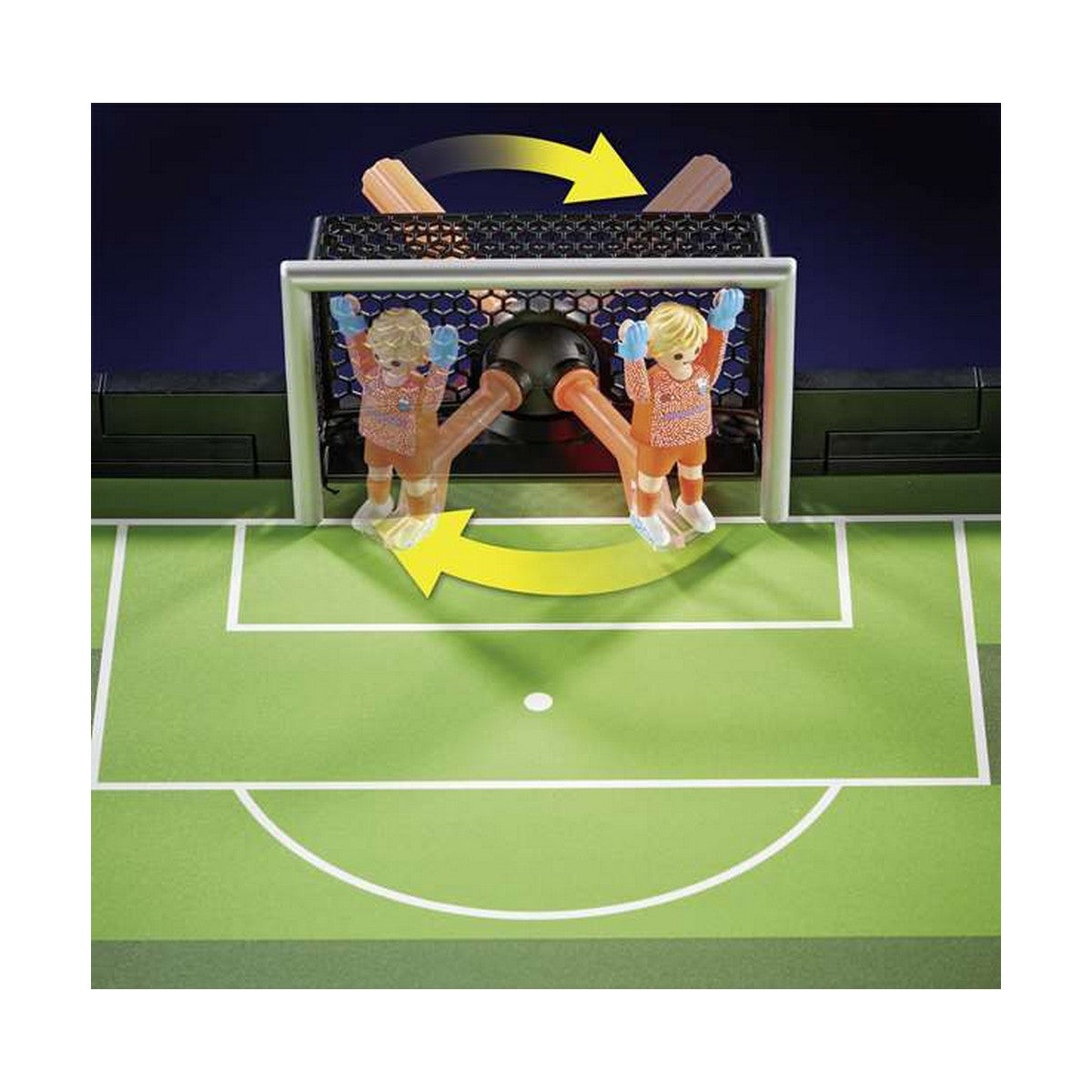 Playmobil Playset Playmobil Sports & Action Football Pitch 63 Tükid, Osad 71120