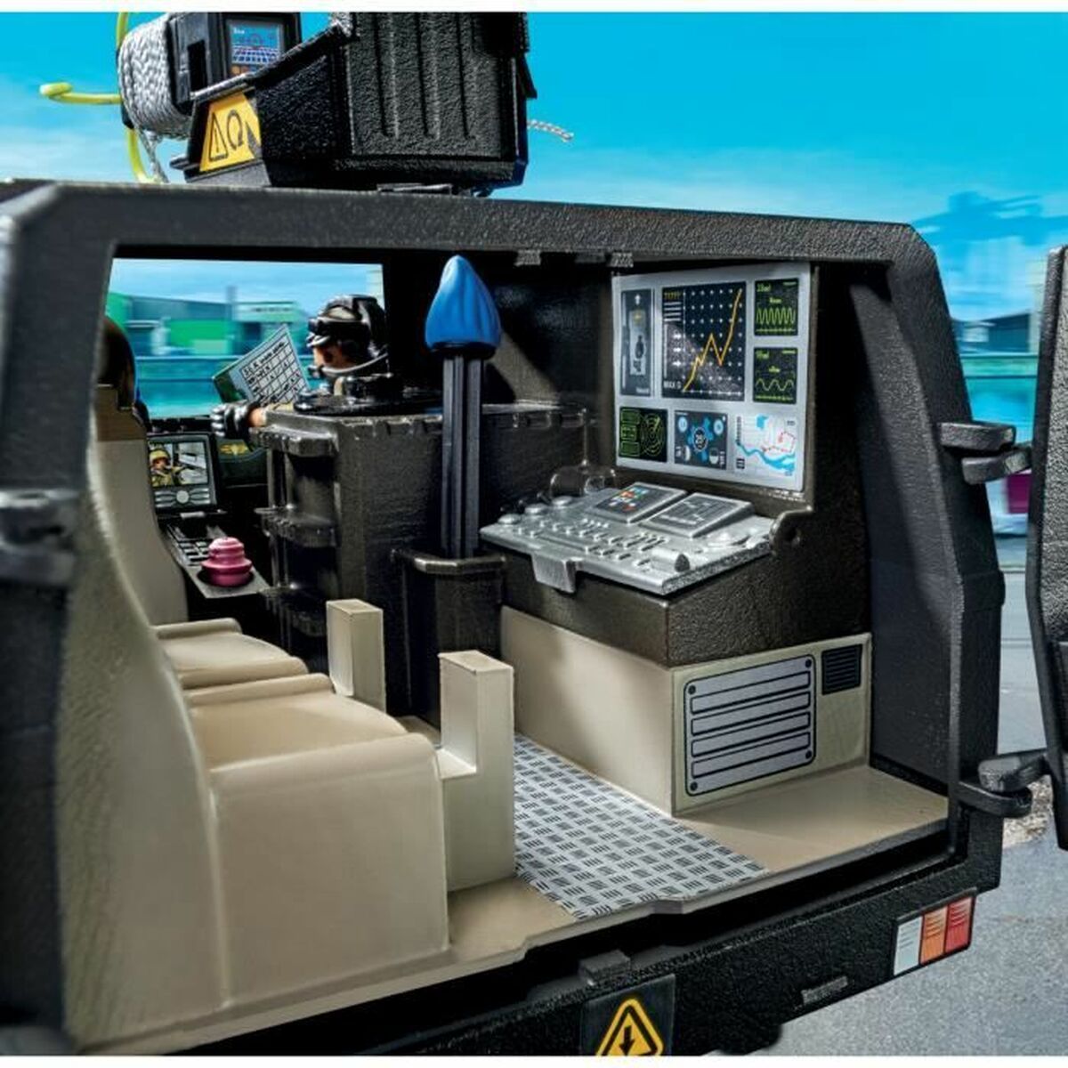 Playmobil Mänguasjade Komplekt Playmobil Police Car City Action Plastmass