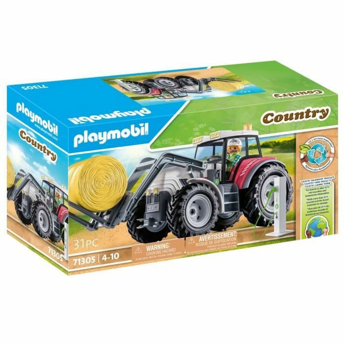 Playmobil Mänguasjade Komplekt Playmobil Country Tractor