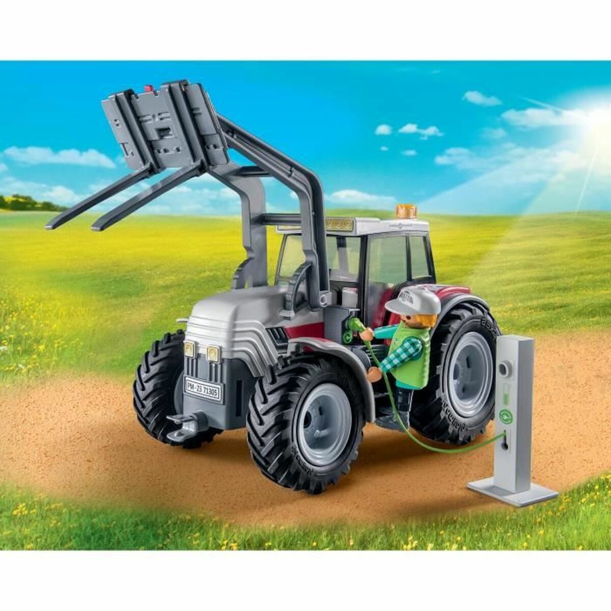 Playmobil Mänguasjade Komplekt Playmobil Country Tractor