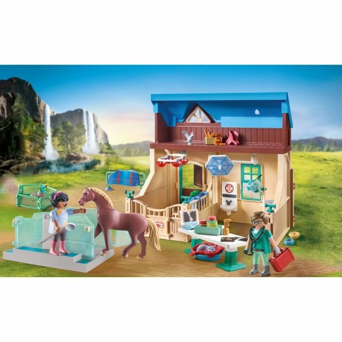 Playmobil Playset Playmobil Horses Of Waterfall 71352