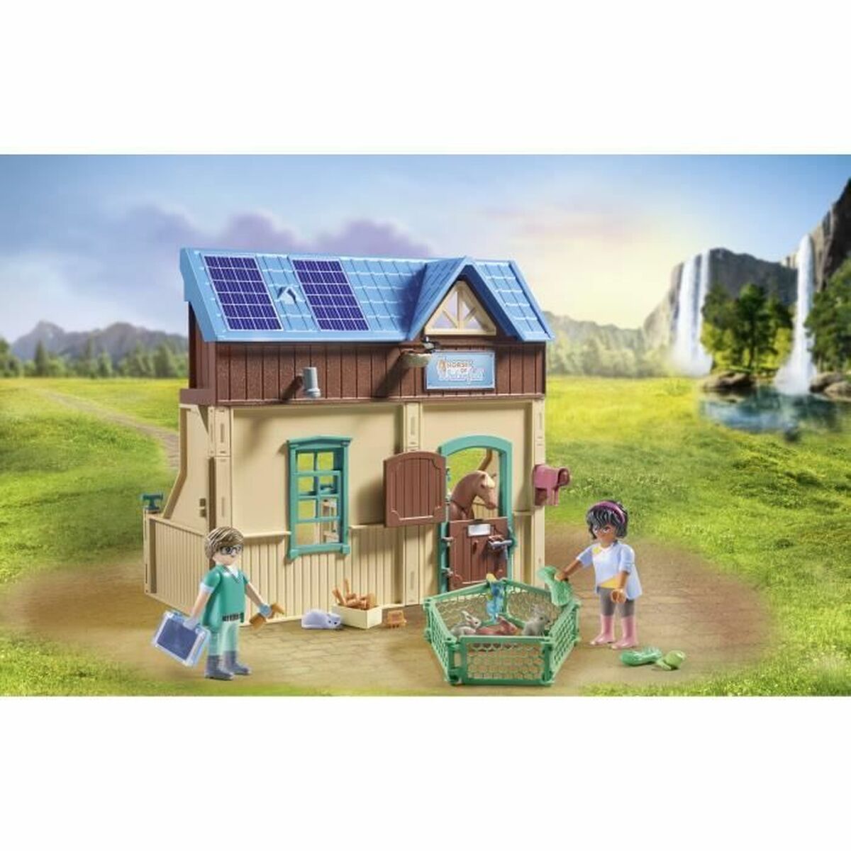 Playmobil Playset Playmobil Horses Of Waterfall 71352