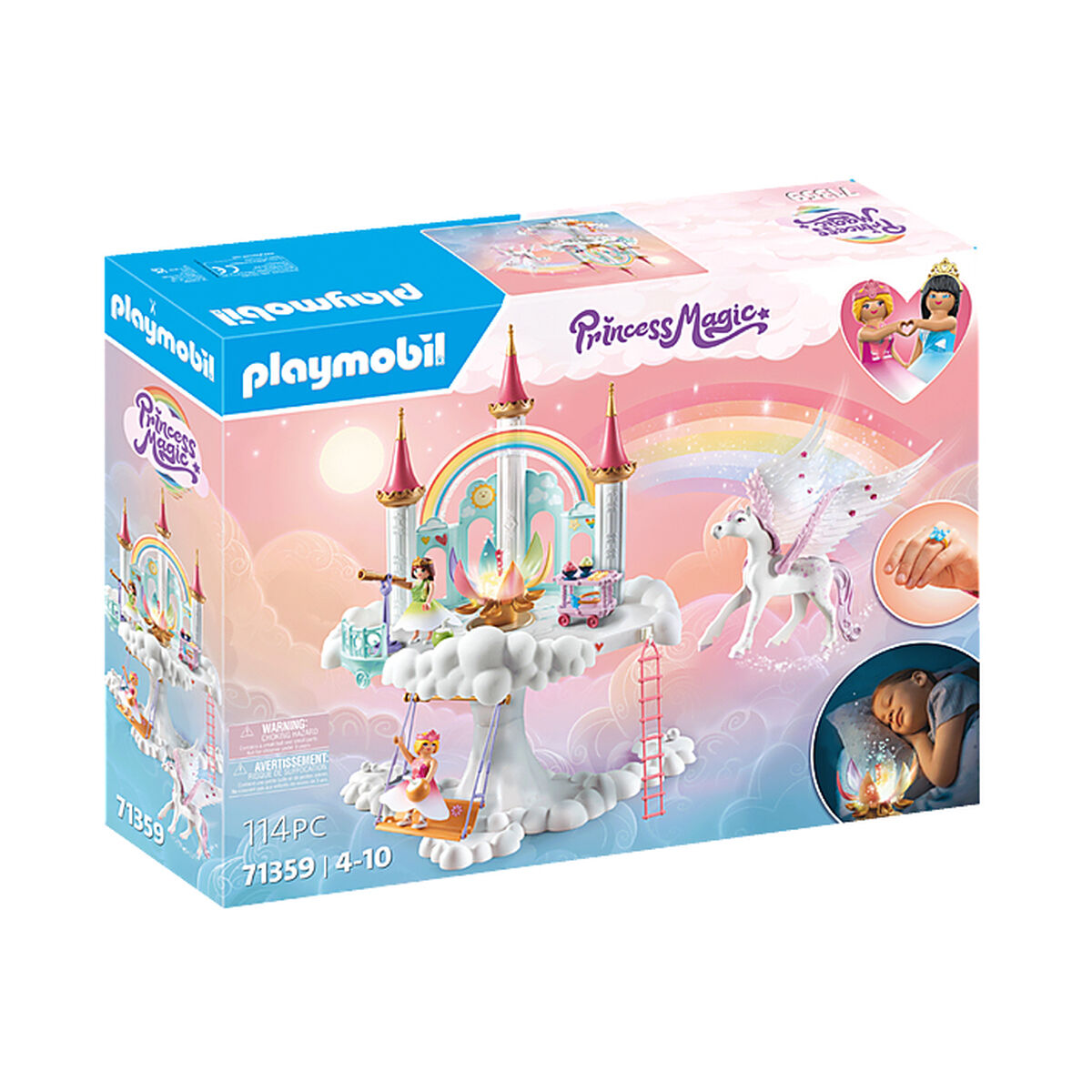 Playmobil Playset Playmobil 71359 Princess Magic 114 Tükid, Osad