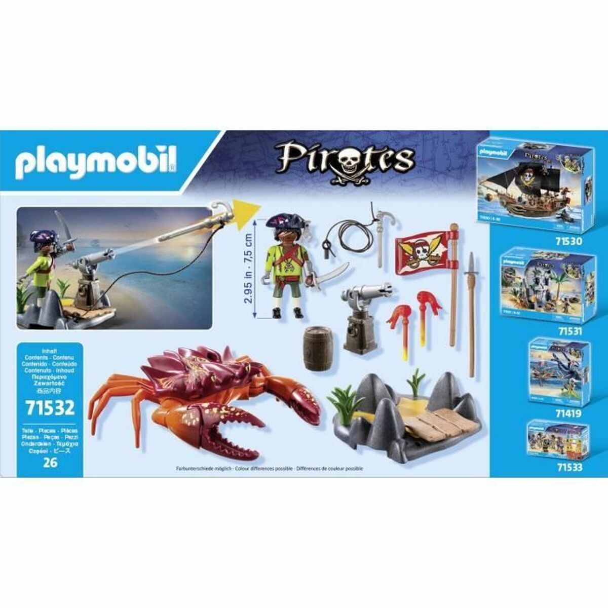Playmobil Playset Playmobil Pirates 71532