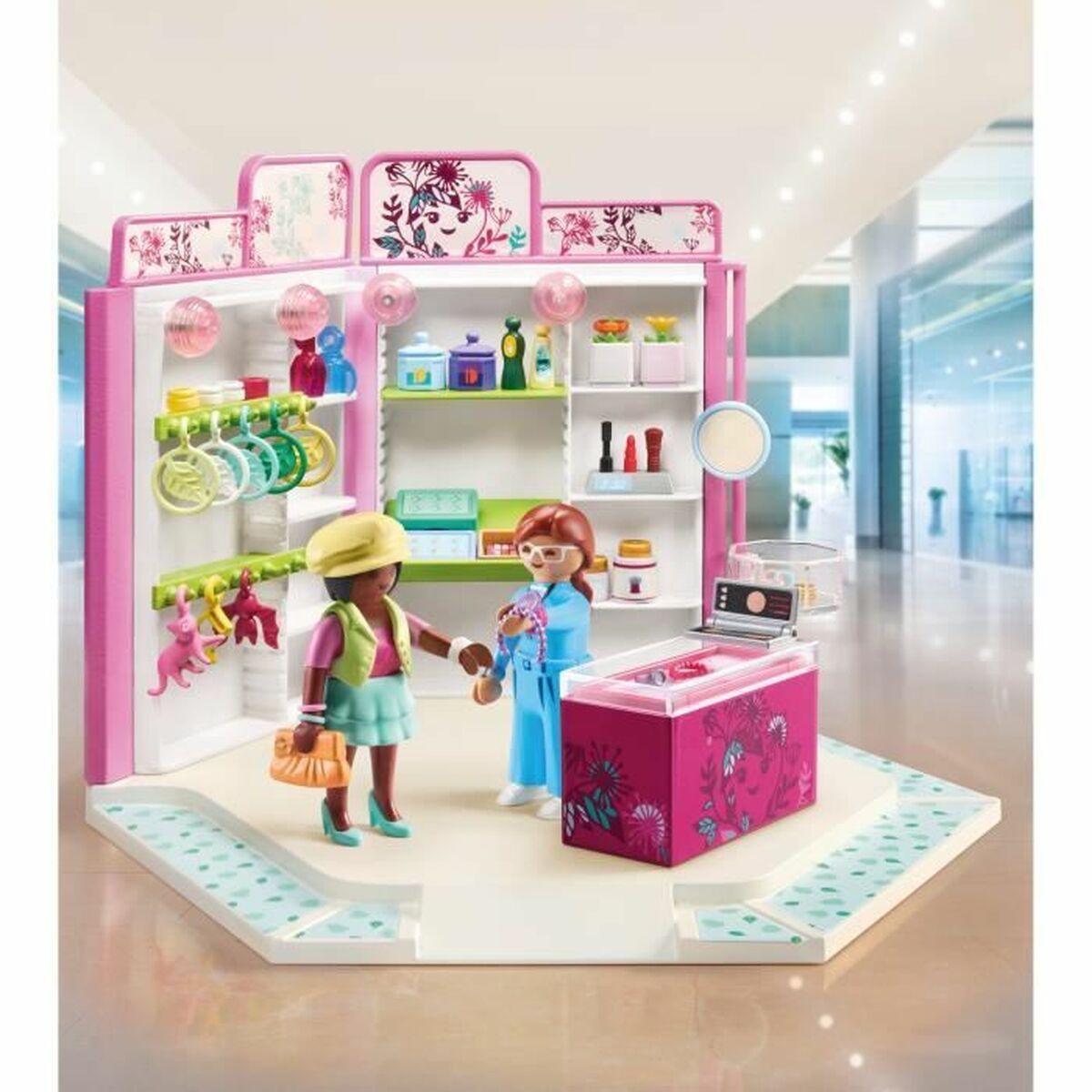 Playmobil Playset Playmobil My Life 71537 Accessories Shop 95 Tükid, Osad