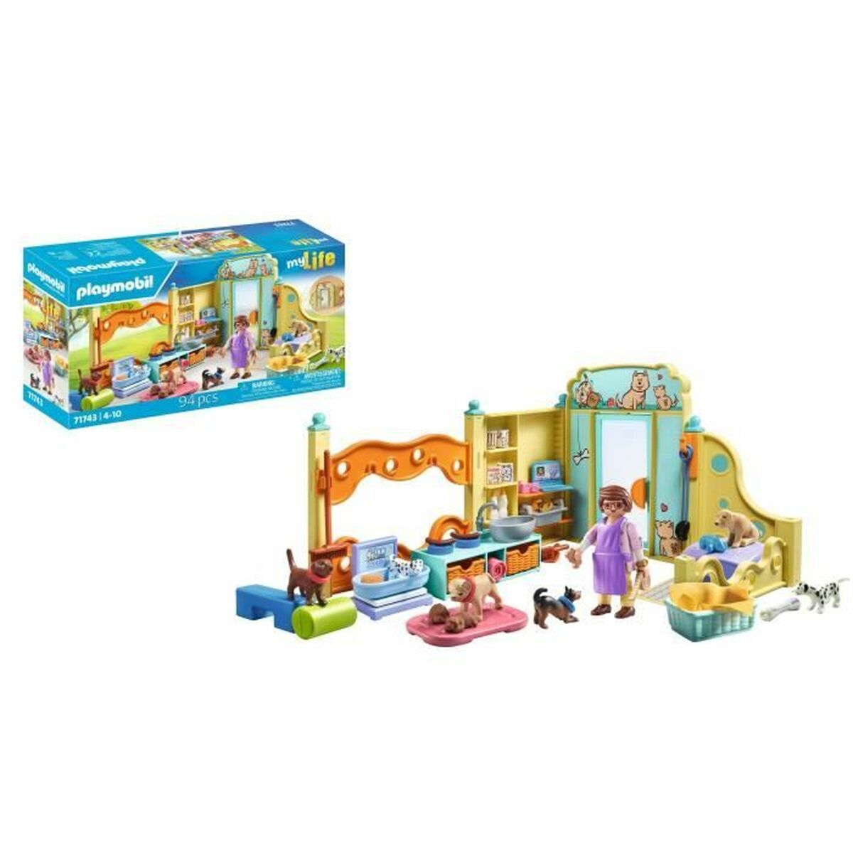 Playmobil Playset Playmobil 71743 94 Tükid, Osad
