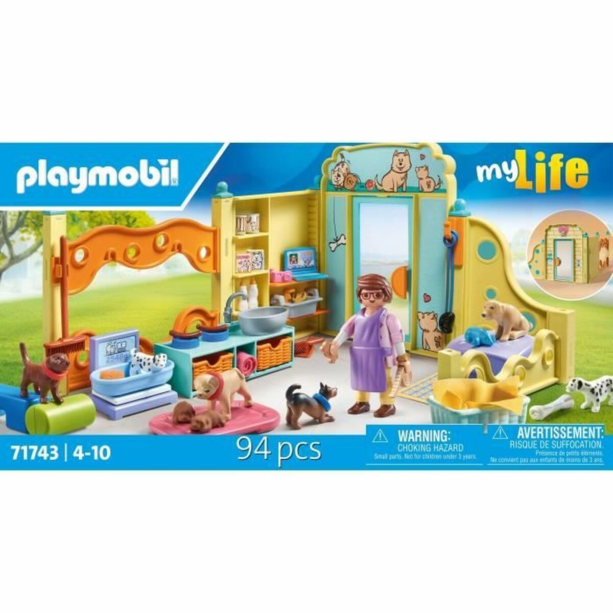Playmobil Playset Playmobil 71743 94 Tükid, Osad