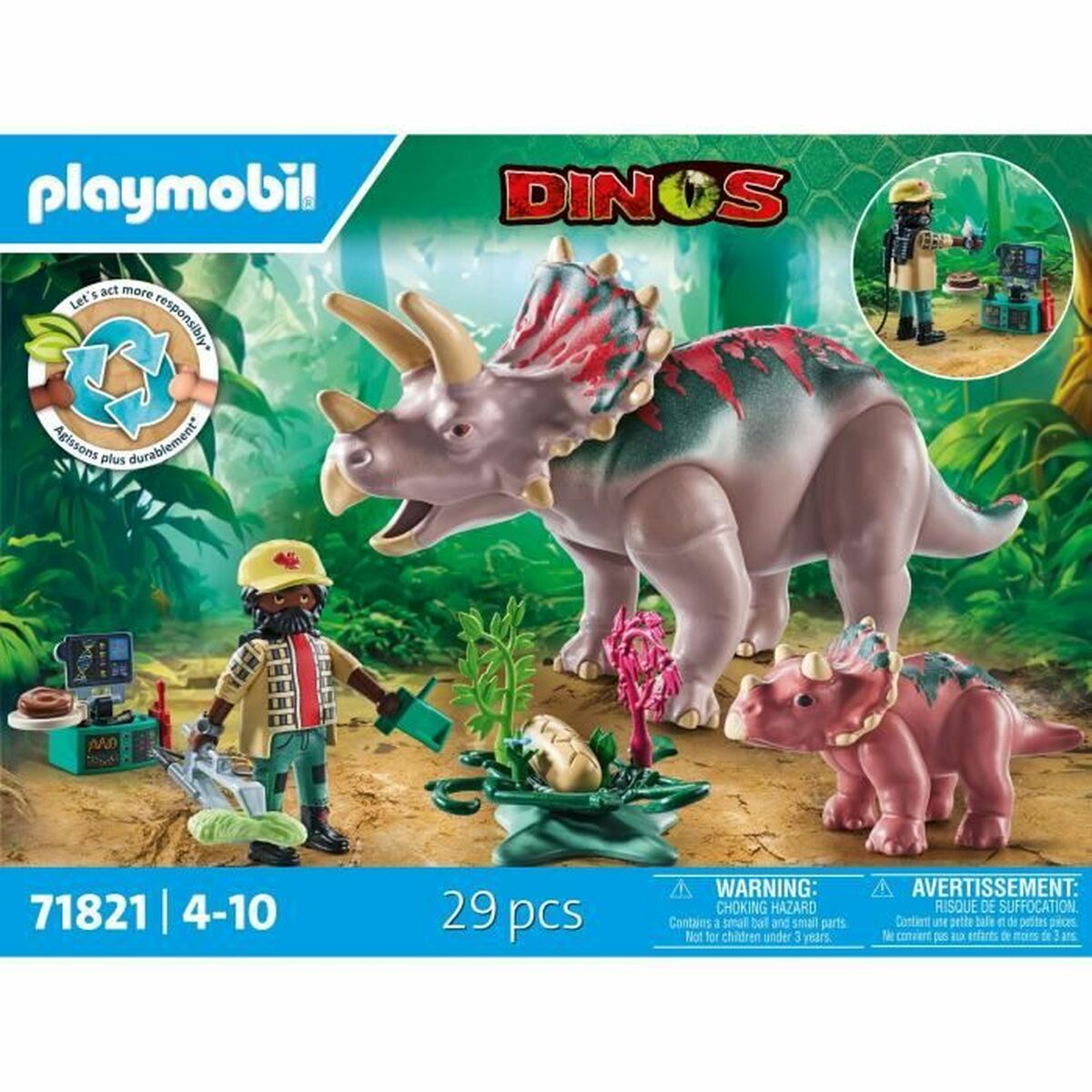 Playmobil Playset Playmobil 71821 29 Tükid, Osad