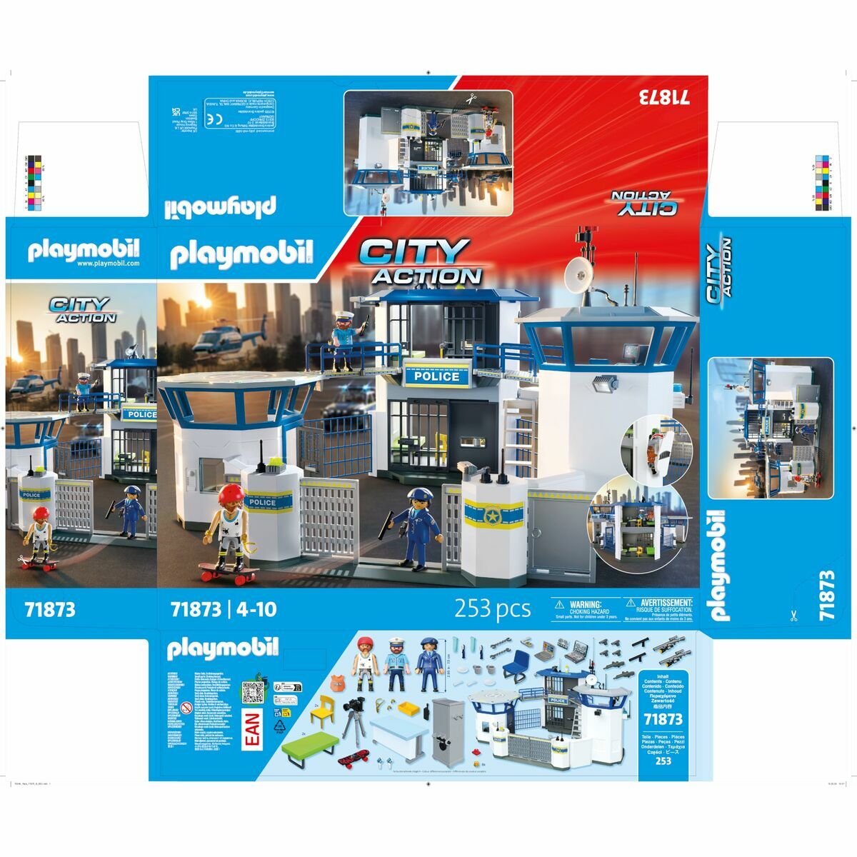 Playmobil Playset Playmobil 71873 253 Tükid, Osad