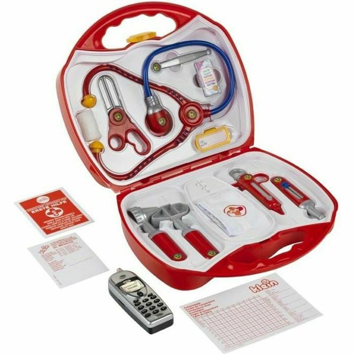 Klein Toys Mängu Meditsiinikohver Tarvikutega Klein Doctor Case
