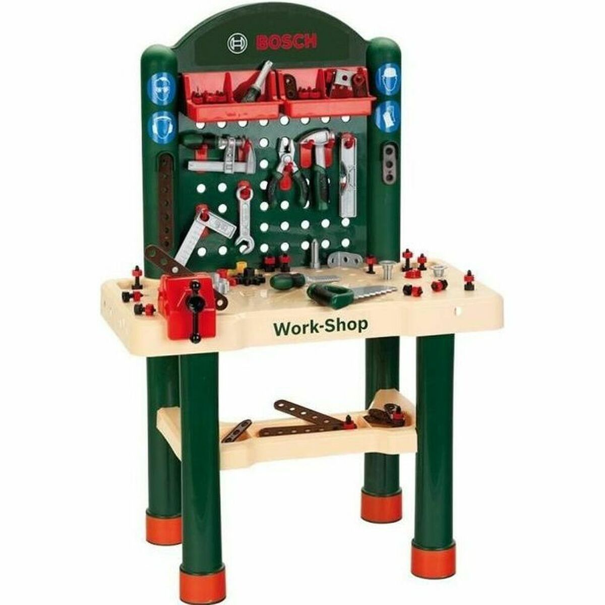 Klein Toys Tööriistakomplekt Lastele Klein Workbench 82 Tükid, Osad