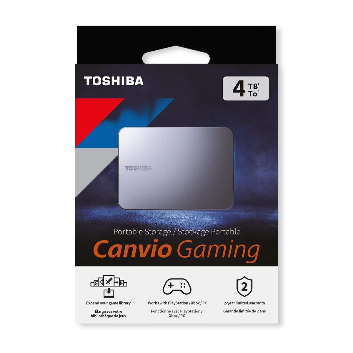 Toshiba Väline Kõvaketas Toshiba Hdtx240Ek3Ca Must 4 Tb Hdd Karp Magnetiline