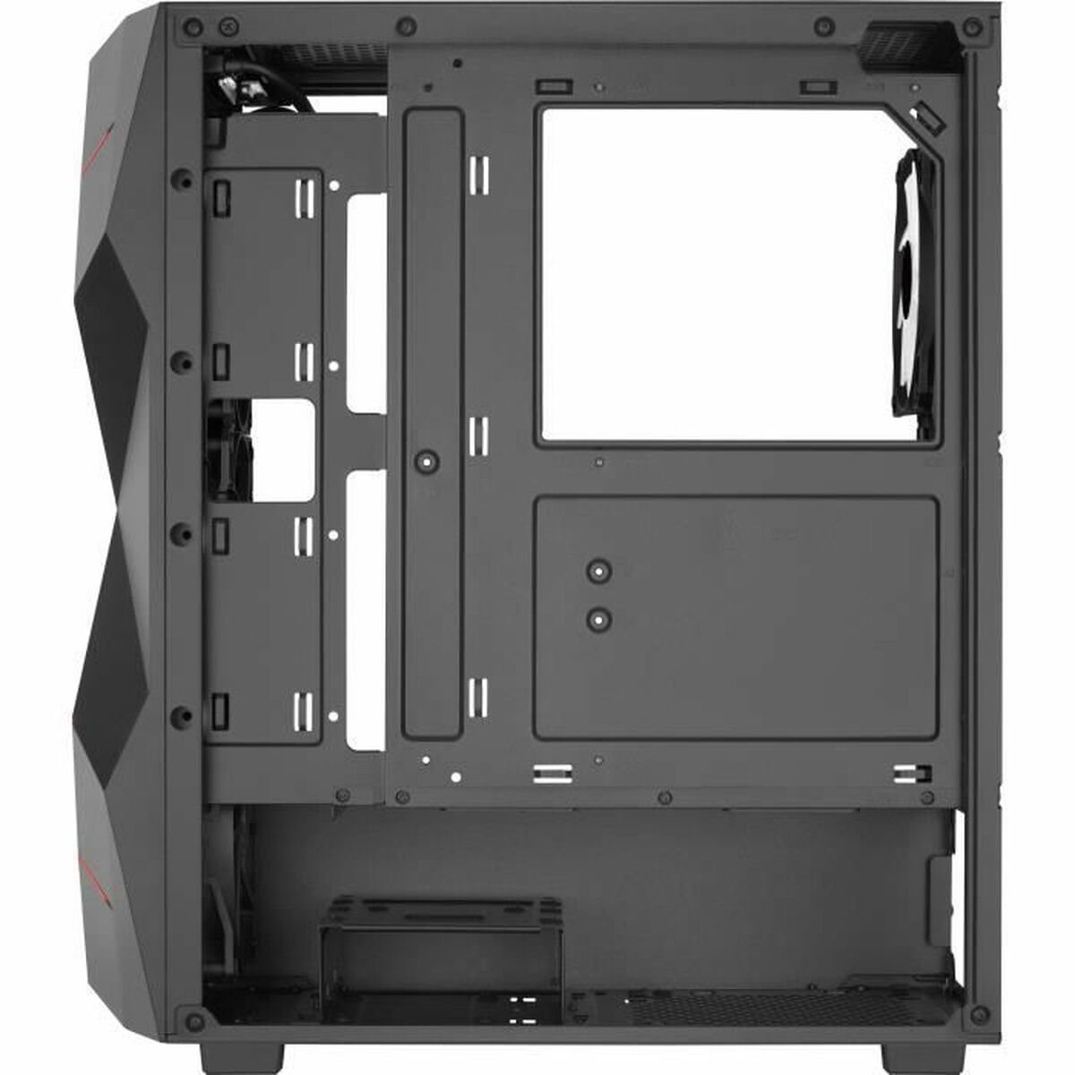 Aerocool Atx Semi-Tower Korpus Aerocool Must