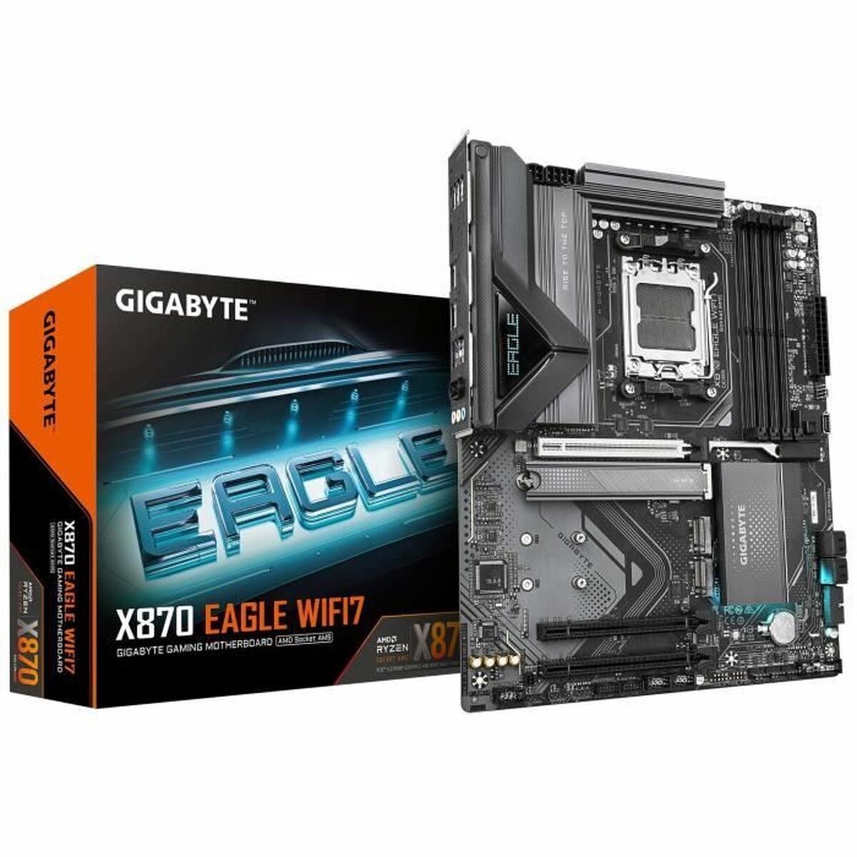 Gigabyte Emaplaat Gigabyte X870 Eagle Wifi7 Amd Amd Am5