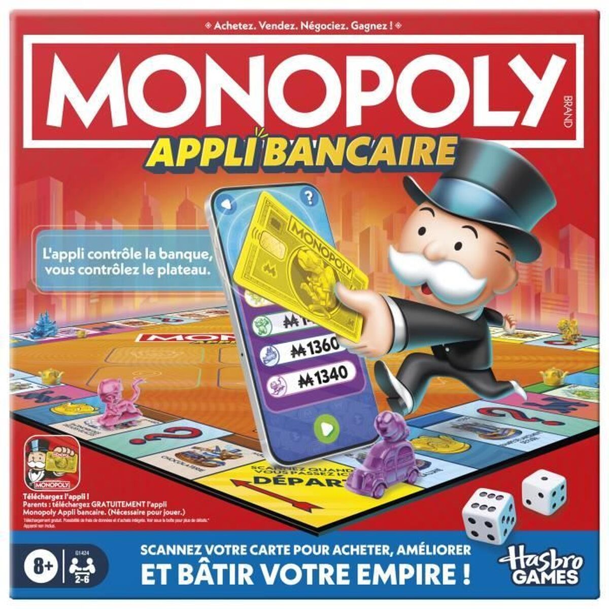 Monopoly Lauamäng Monopoly Monopoly Appli Bancaire 27 X 5 X 27 Cm