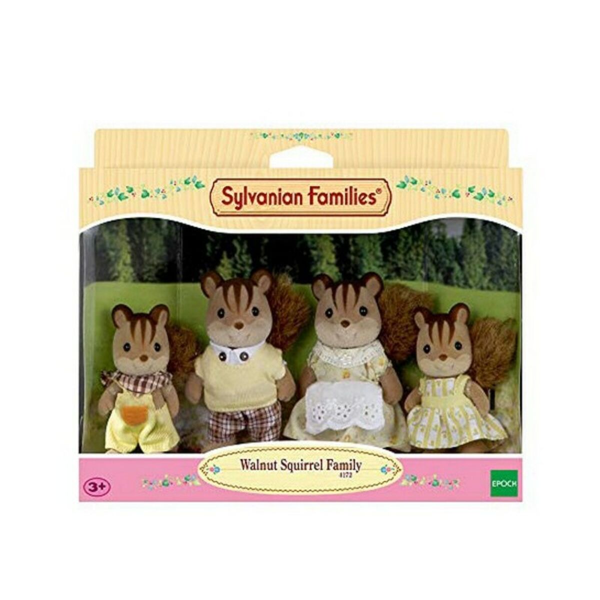 Sylvanian Families Nukkude Komplekt Sylvanian Families 4172 Family Ecureuil Roux