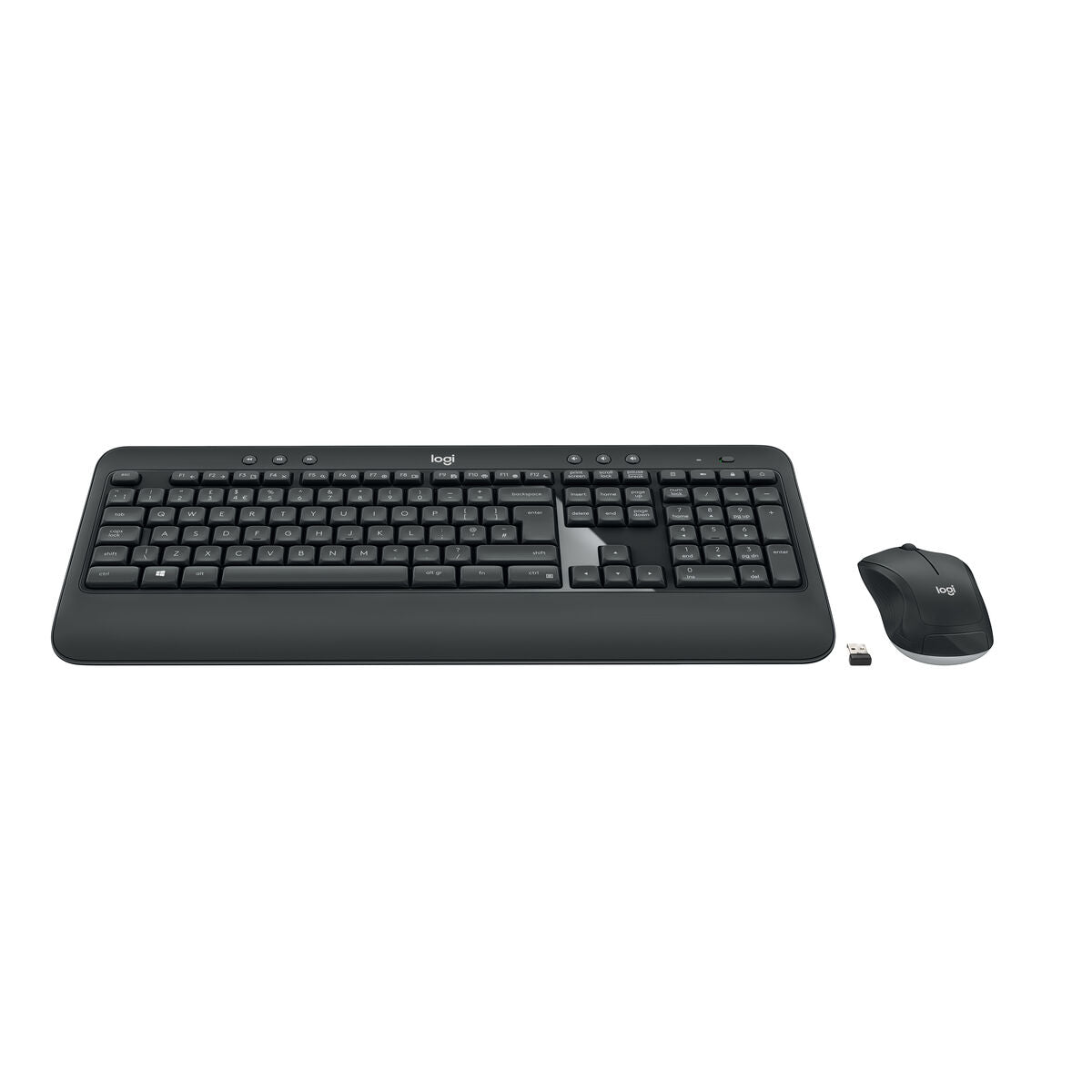 Logitech Klaviatuur Ja Juhtmevaba Hiir Logitech Mk540 Prantsuse Must Must/Valge Azerty