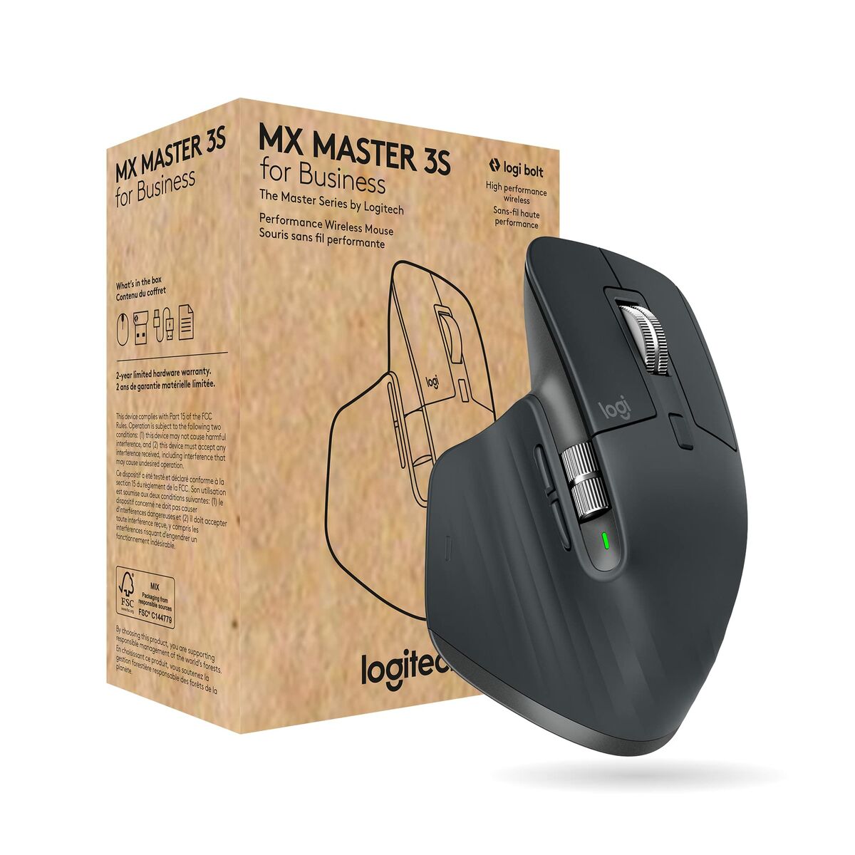 Logitech Optisk Trådløs Mus Logitech Mx Master 3S Hall