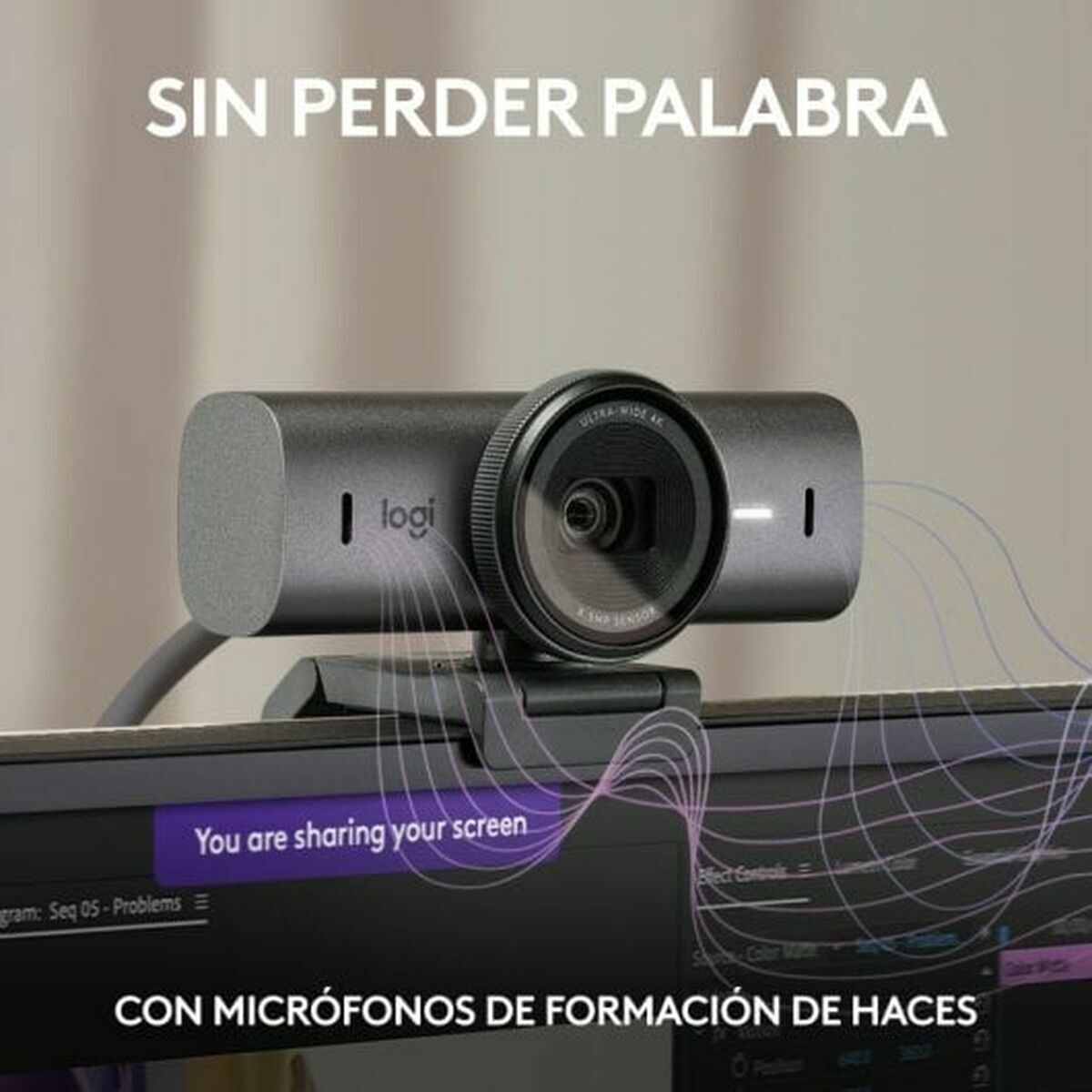 Logitech Veebikaamera Logitech 960-001559 4K Ultra Hd