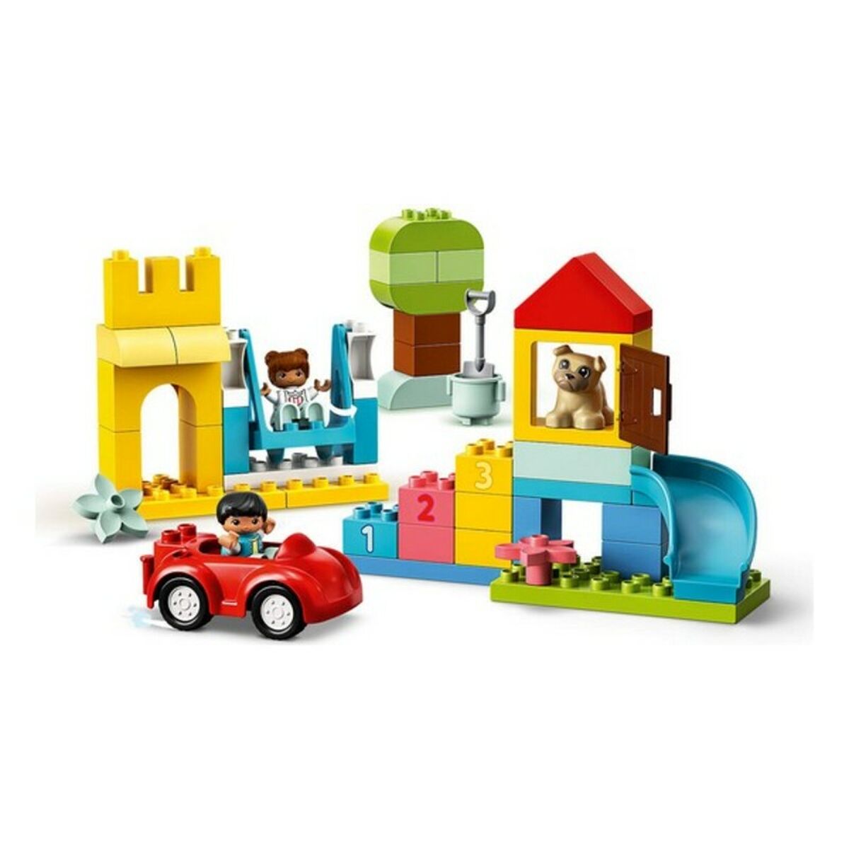 Lego Konstruktsioon Komplekt Duplo Deluxe Brick Box Lego Duplo 10941 Deluxe (85 Pcs)