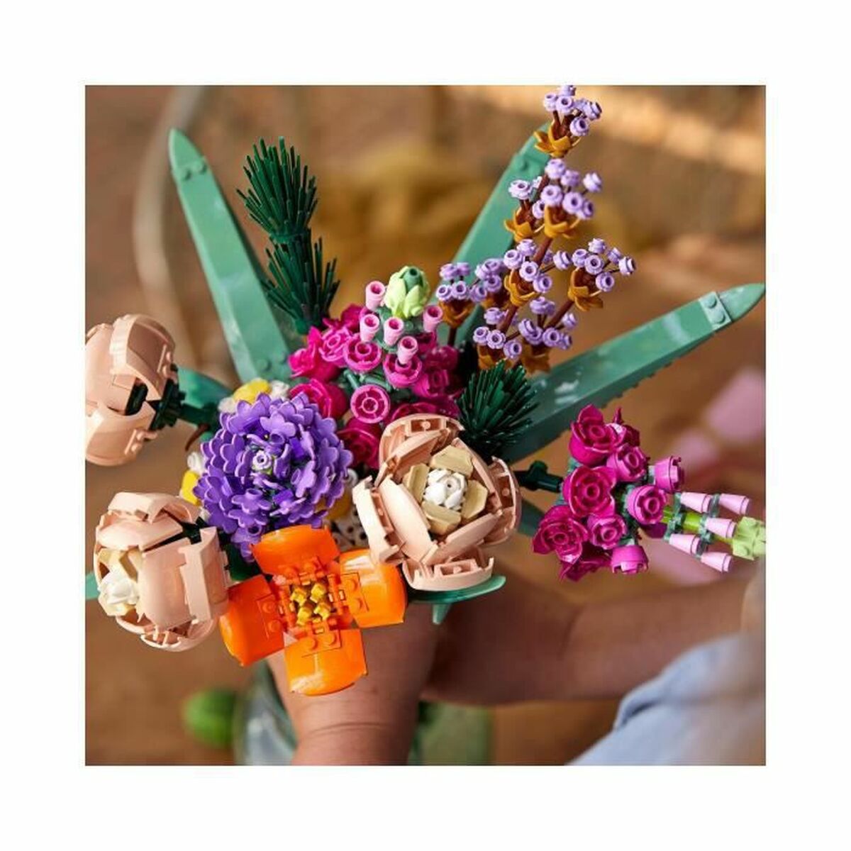 Lego Playset Lego Flower Bouquet Täiskasvanutele 756 Tükid, Osad