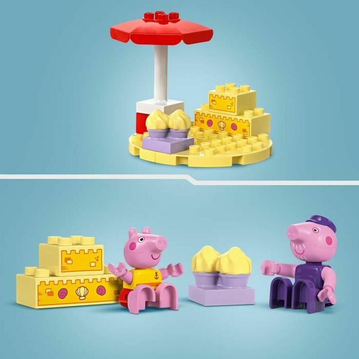 Lego Konstruktsioon Komplekt Lego Peppa Pig's Boat Trip Mitmevärviline