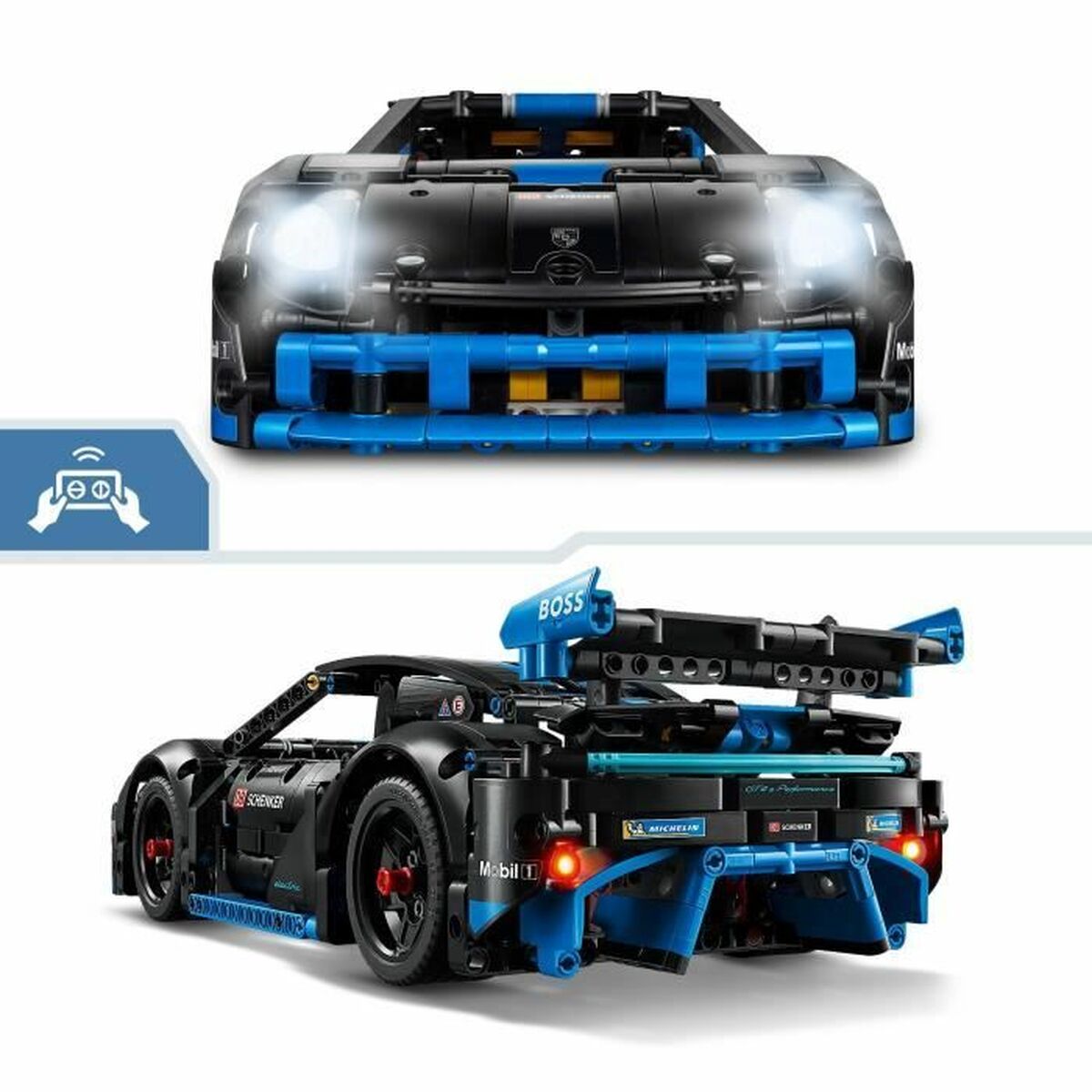 Lego Konstruktsioon Komplekt Lego Porsche Gt4 E-Performance Racing Car Mitmevärviline