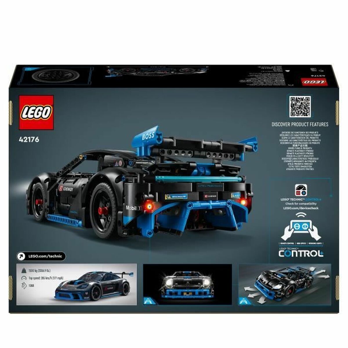 Lego Konstruktsioon Komplekt Lego Porsche Gt4 E-Performance Racing Car Mitmevärviline