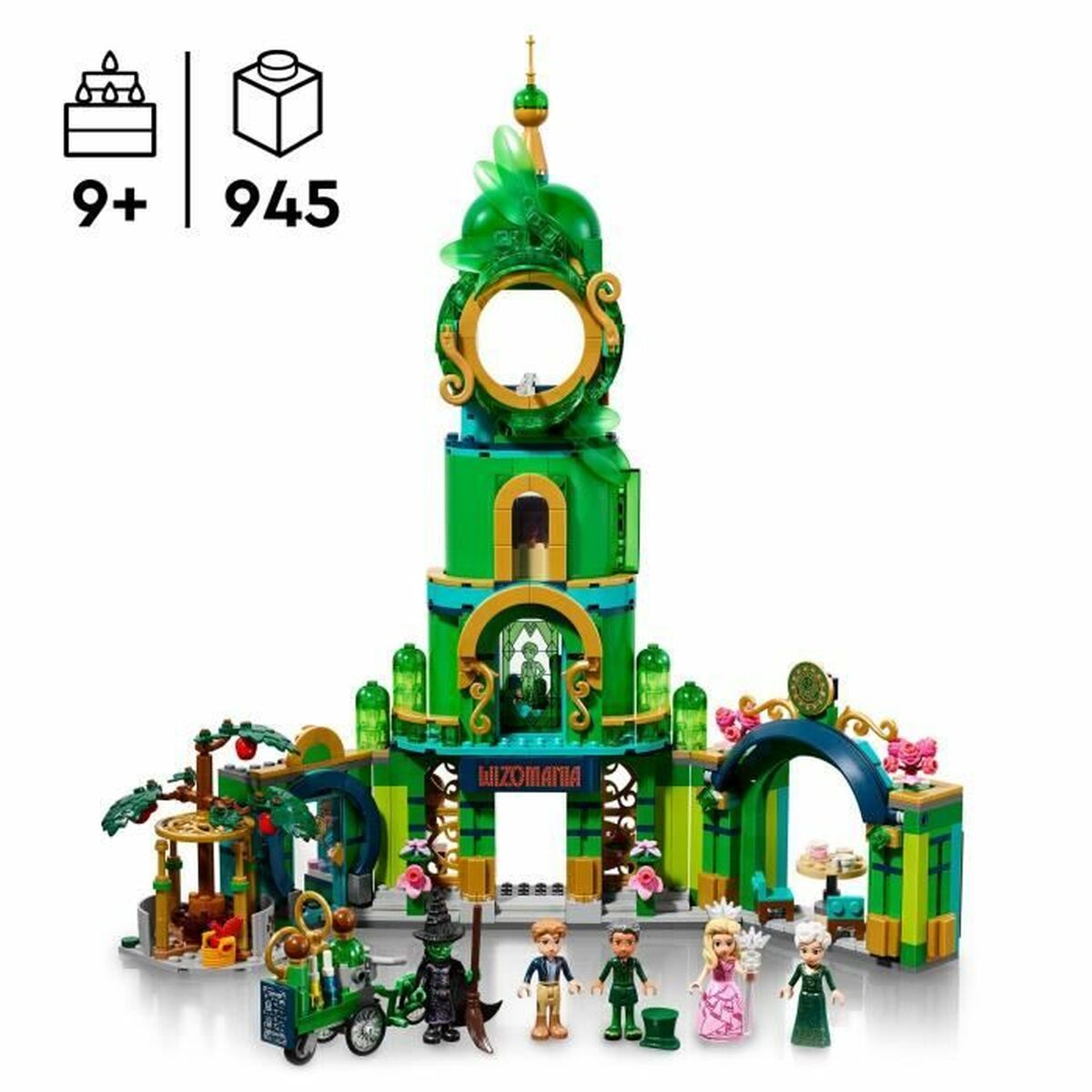 Lego Konstruktsioon Komplekt Lego Wicked 75684 Welcome To Emerald City 945 Tükid, Osad