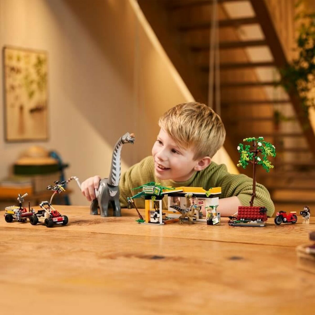 Lego Konstruktsioon Komplekt Lego Jurassic World 76973 Raptor & Titanosaurus Tracking Mission