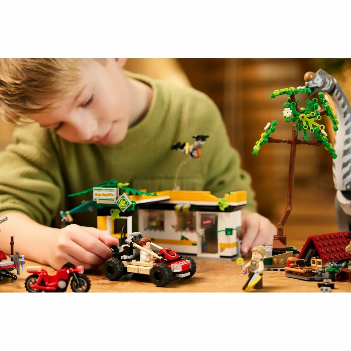 Lego Konstruktsioon Komplekt Lego Jurassic World 76973 Raptor & Titanosaurus Tracking Mission