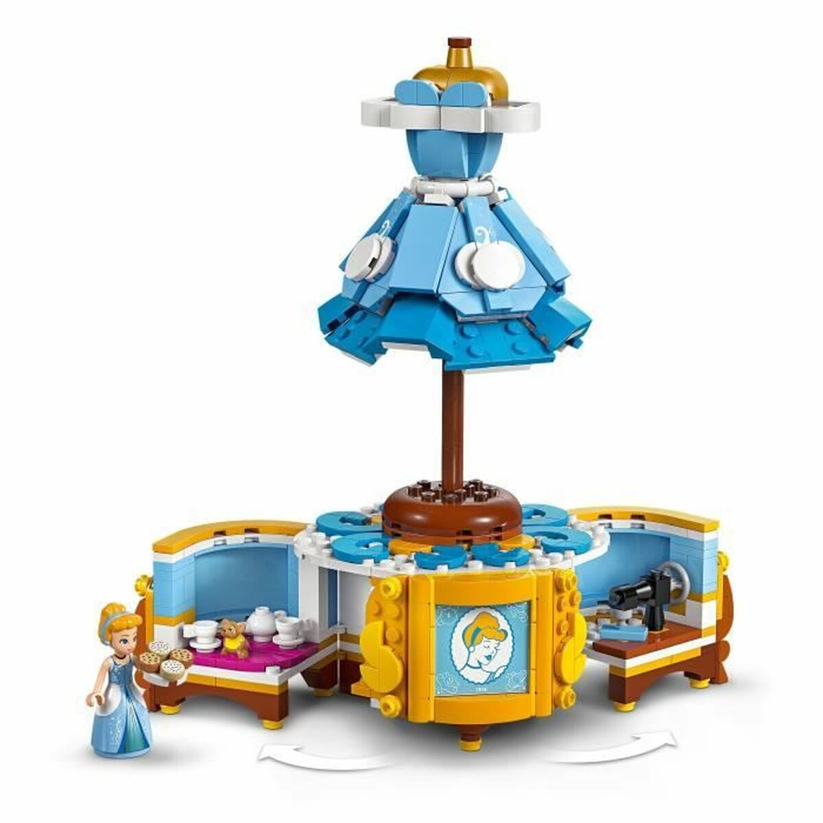 Lego Konstruktsioon Komplekt Lego Disney Princess 43266 474 Tükid, Osad