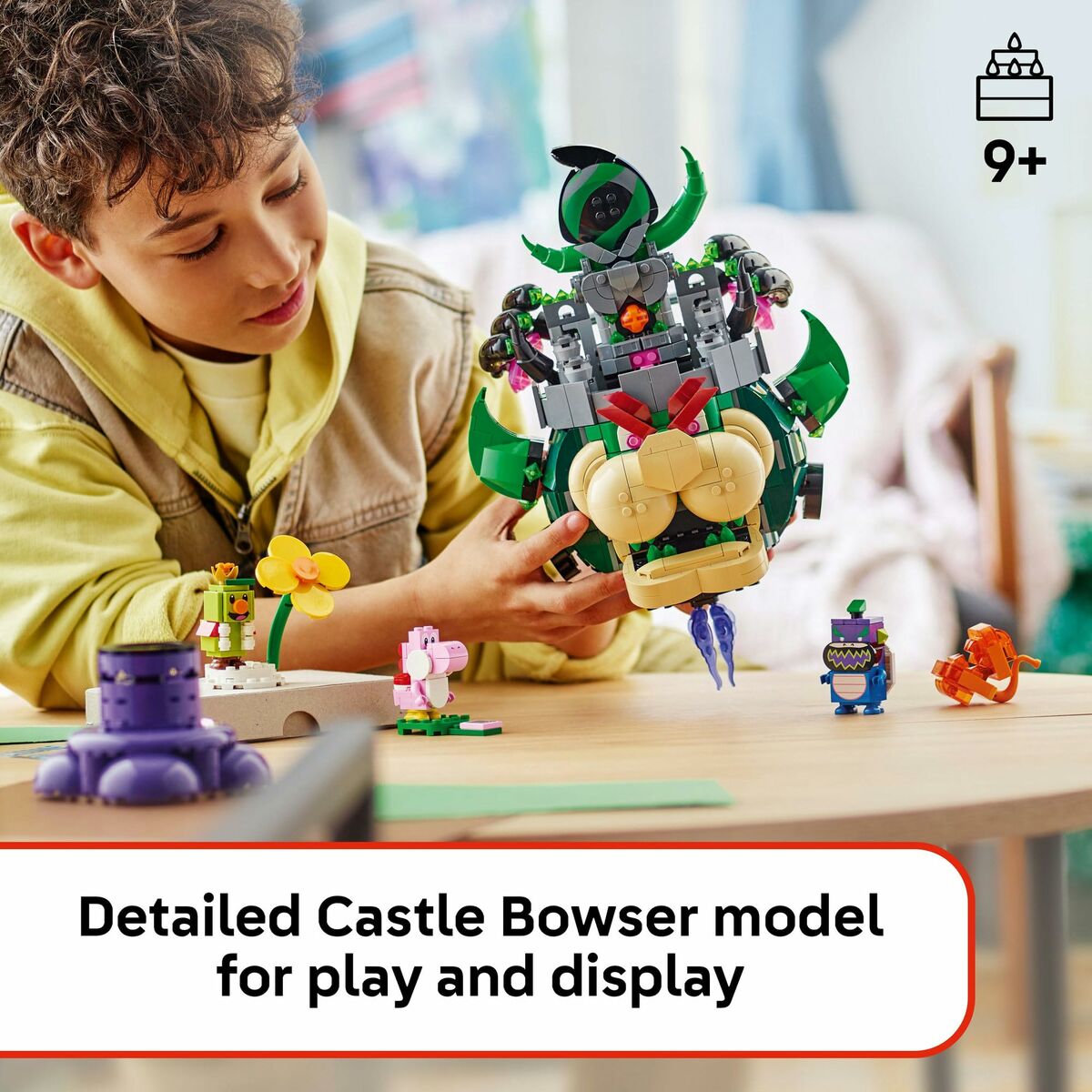 Lego Konstruktsioon Komplekt Lego 72042 Prince Florian And Castle Bowser 1251 Tükid, Osad