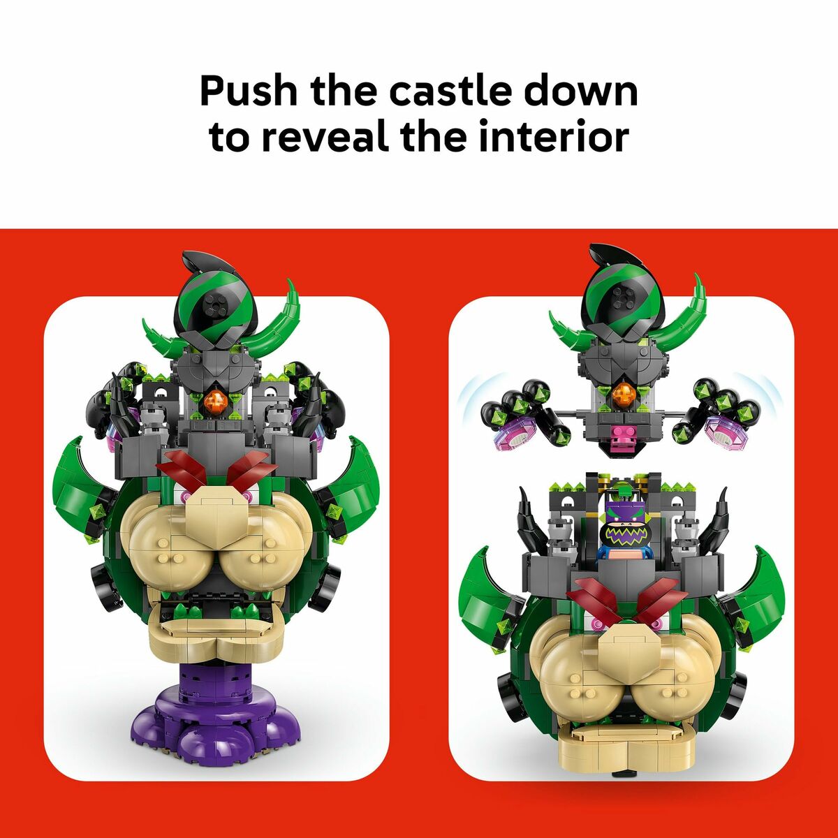 Lego Konstruktsioon Komplekt Lego 72042 Prince Florian And Castle Bowser 1251 Tükid, Osad