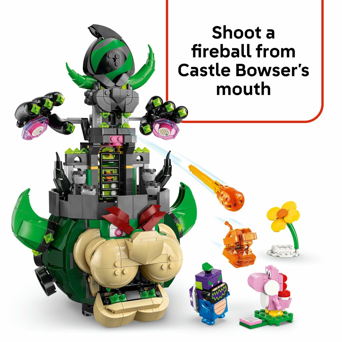 Lego Konstruktsioon Komplekt Lego 72042 Prince Florian And Castle Bowser 1251 Tükid, Osad