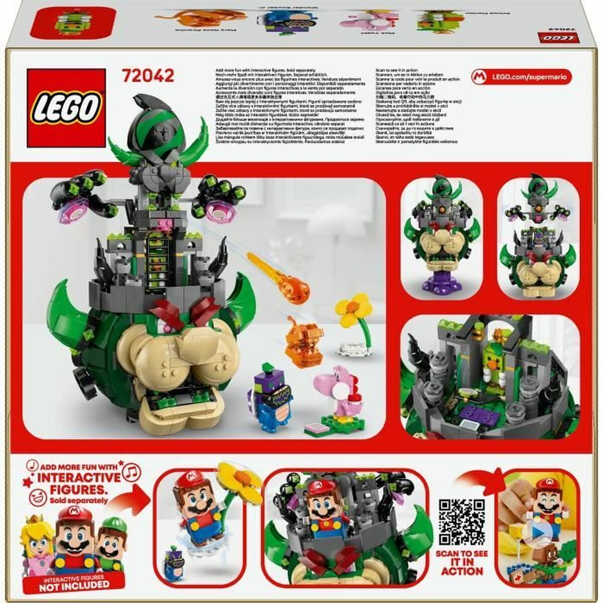 Lego Konstruktsioon Komplekt Lego 72042 Prince Florian And Castle Bowser 1251 Tükid, Osad