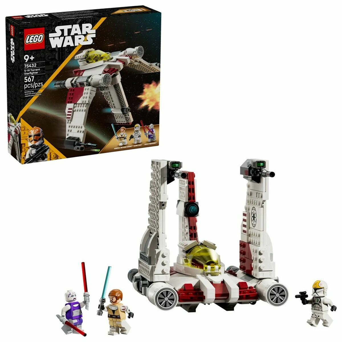 Lego Konstruktsioon Komplekt Lego Star Wars 75432 V-19 Torrent Starfighter