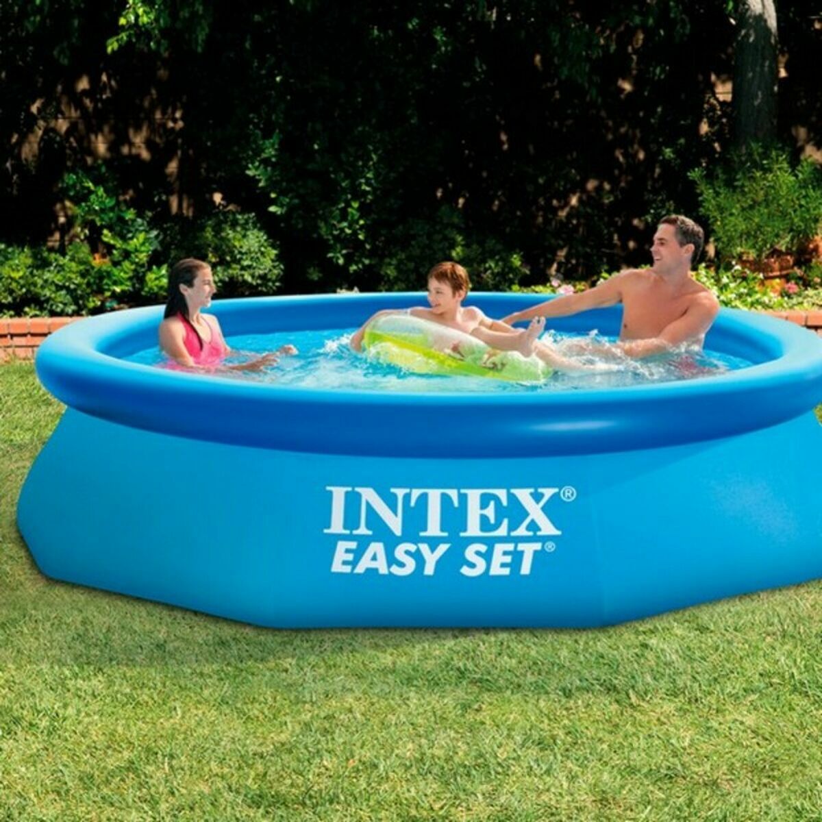 Intex Täispuhutav Bassein Intex Easy Set 3853 L Ümmargune 305 X 76 Cm