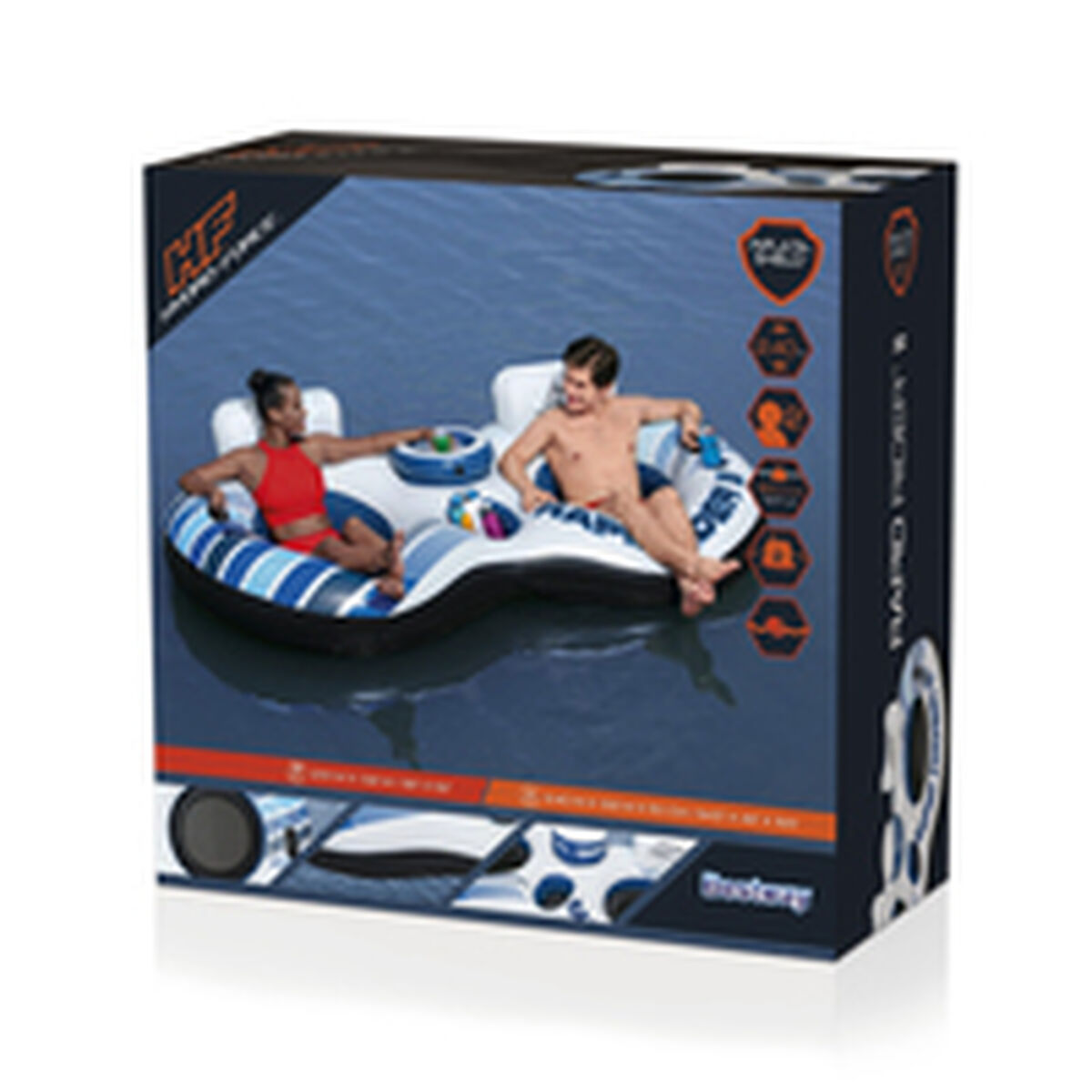 Bestway Täispuhutav Ratas Bestway Rapid Rider 251 X 132 Cm